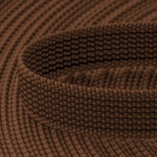 Webbing 25mm Chocolate Brown